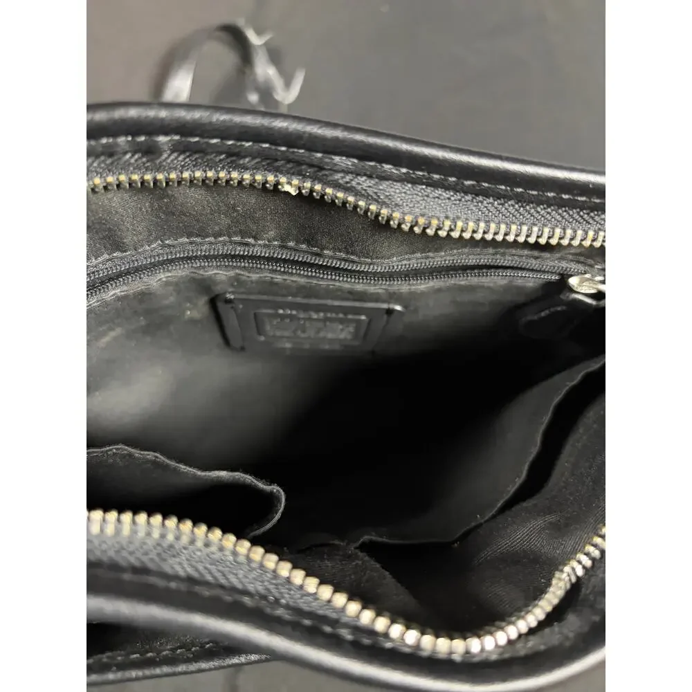 Coach Signature File Leather Crossbody Bag – Black/Gray | Authentic - Picture 3 of 9